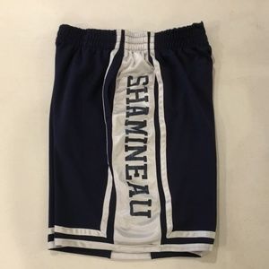 Navy Basketball Shamineau shorts white size L gym